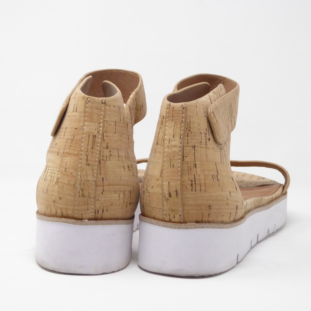 Gentle Souls Women Sandals Tan Cork Lavern Easy Strap 10 - Picture 5 of 9